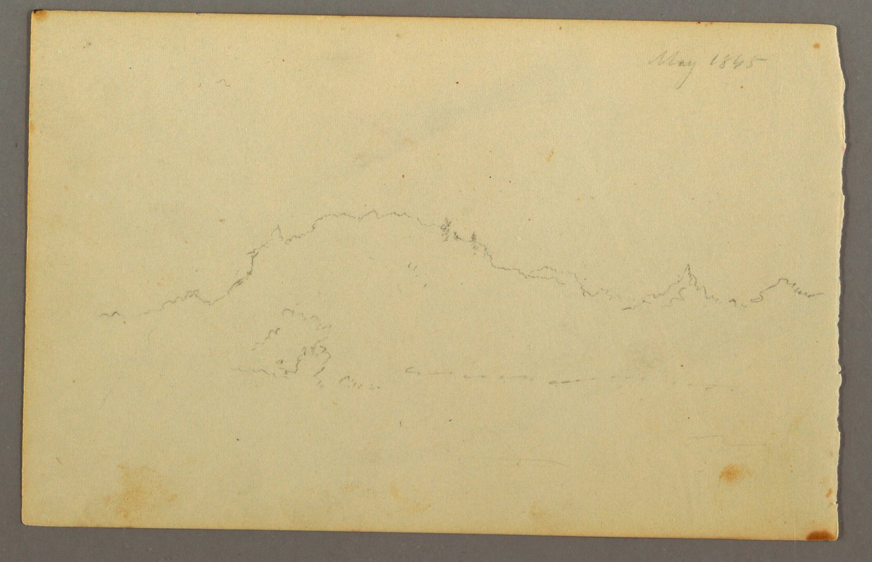 Waldrand, 1844 von Frederic Edwin Church