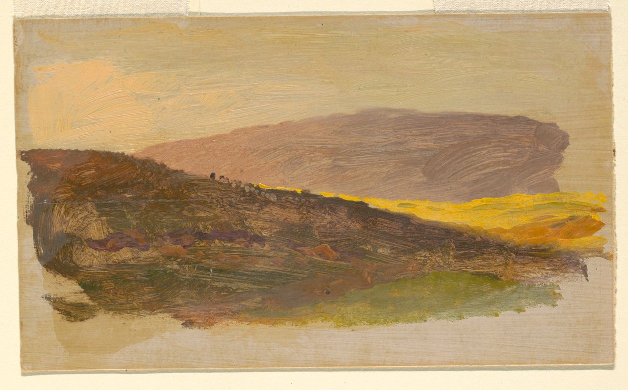 Hügel, 1870–80 von Frederic Edwin Church
