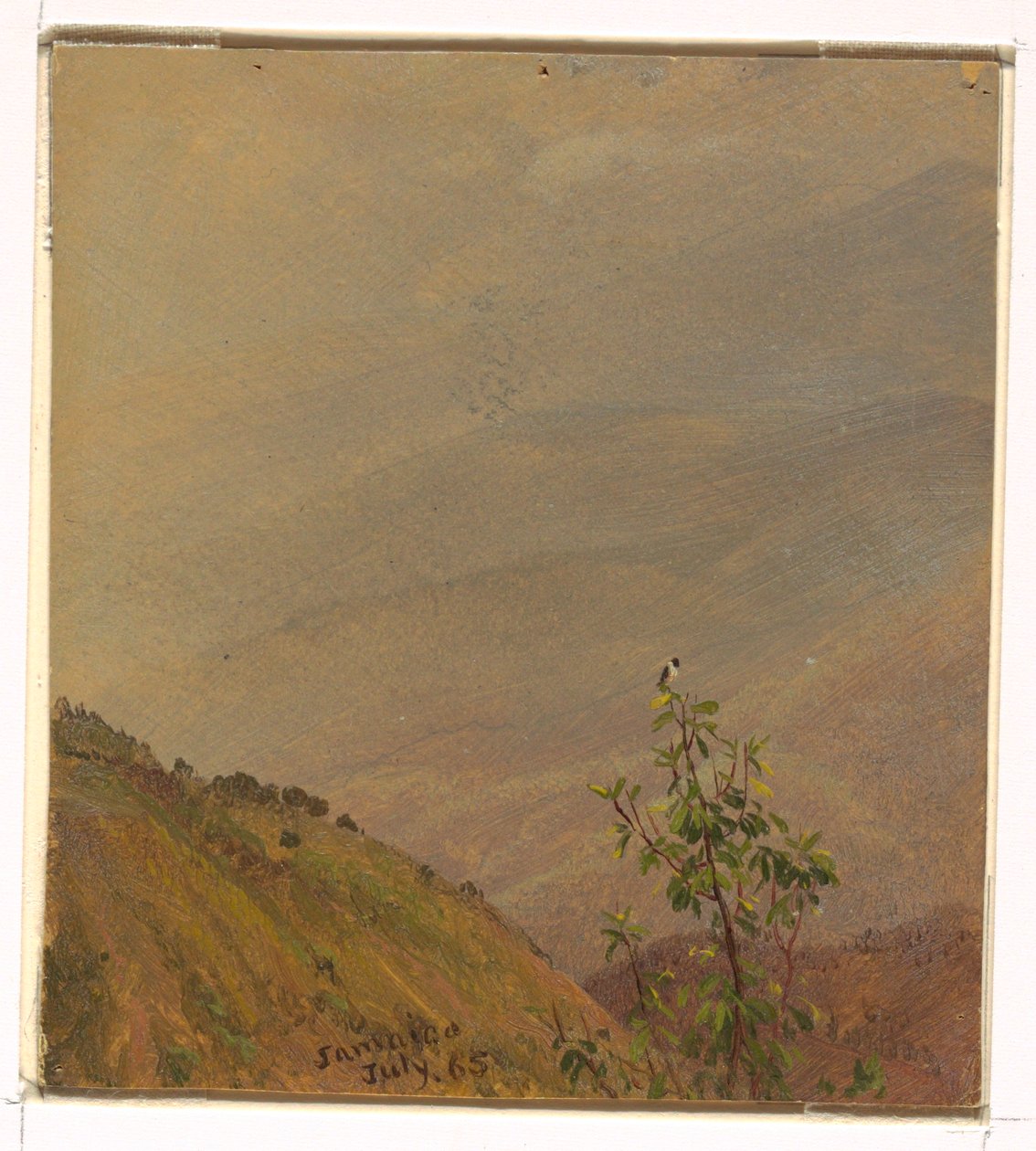 Zeichnung, Landschaft, Juli 1865 von Frederic Edwin Church