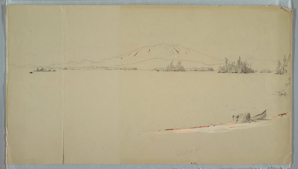 Millinocket-See, Maine von Frederic Edwin Church