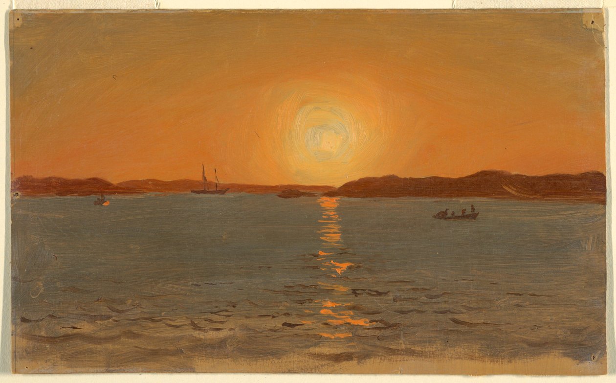 Zeichnung, Neufundland, Cat Head, Juni 1859 von Frederic Edwin Church