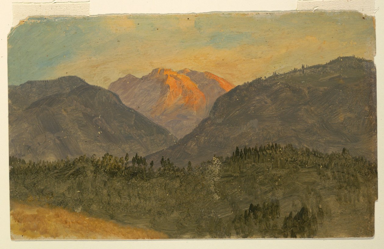 Untesberg, nahe Berchtesgaden, Bayern, 1868 von Frederic Edwin Church