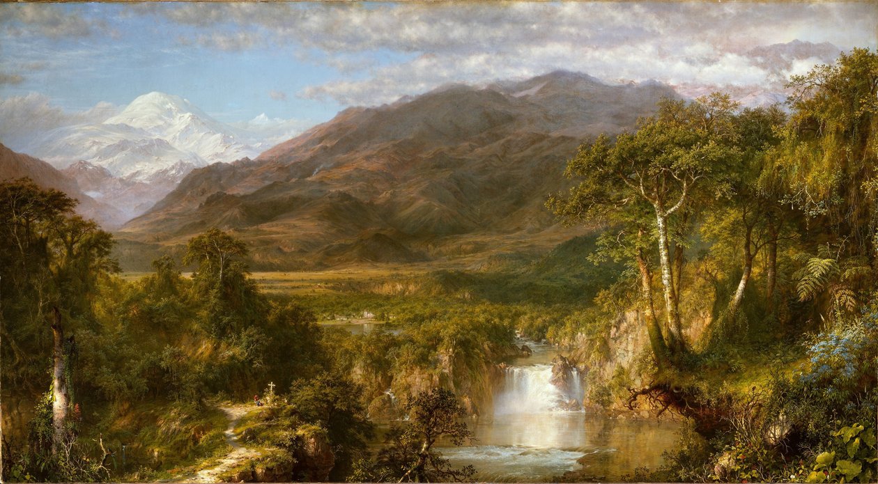 Herz der Anden von Frederic Edwin Church