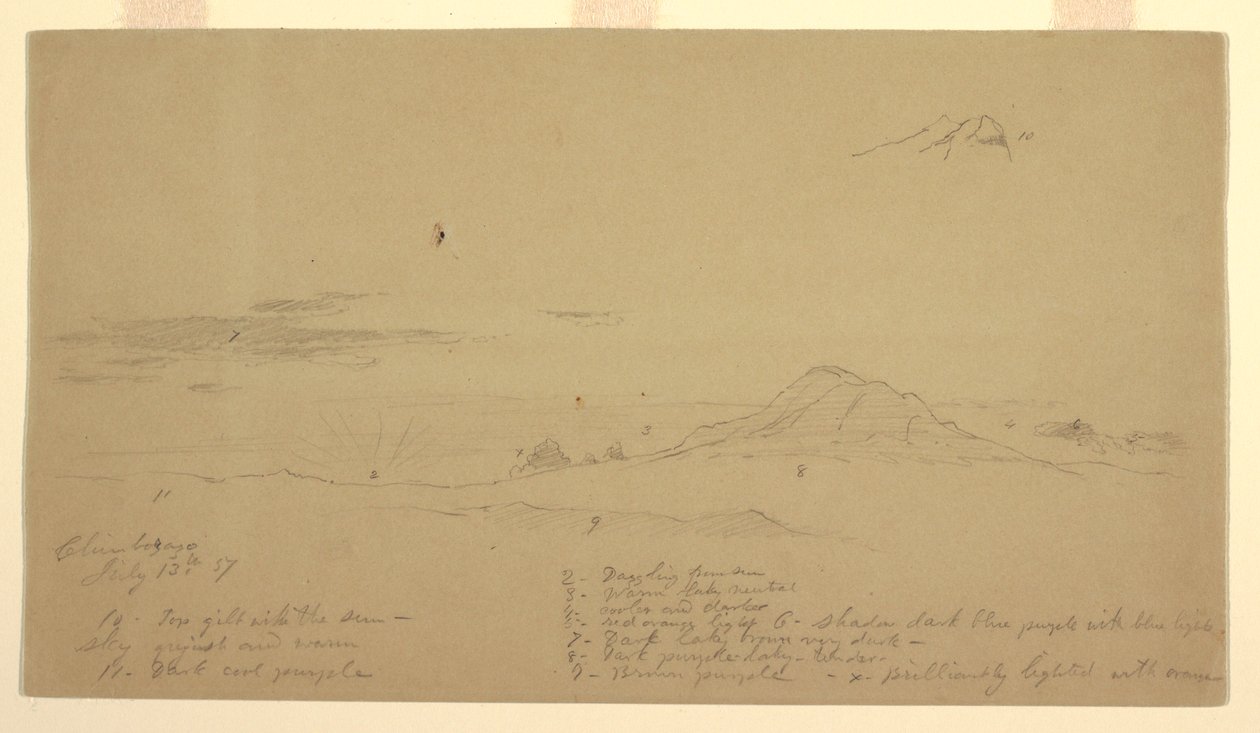 Mount Chimborazo bei Sonnenuntergang von Frederic Edwin Church