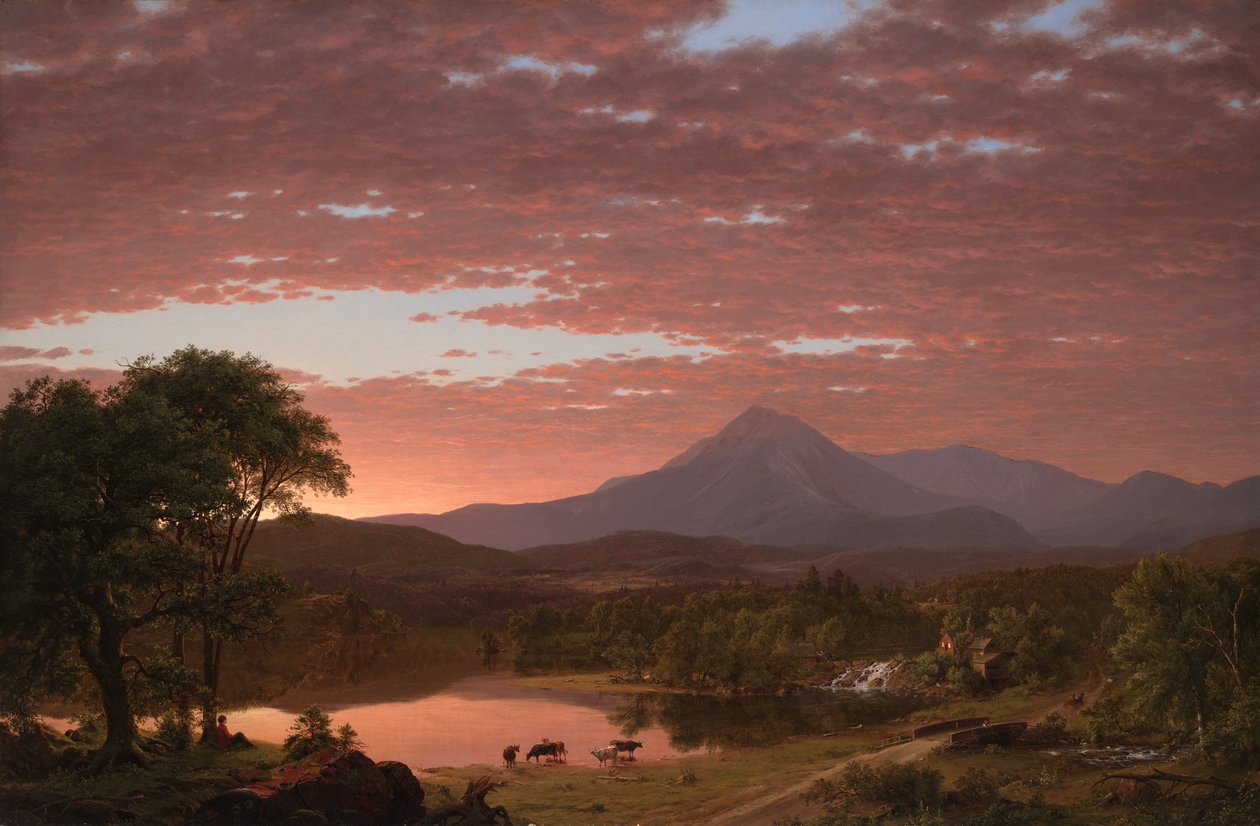 Mt. Ktaadn von Frederic Edwin Church