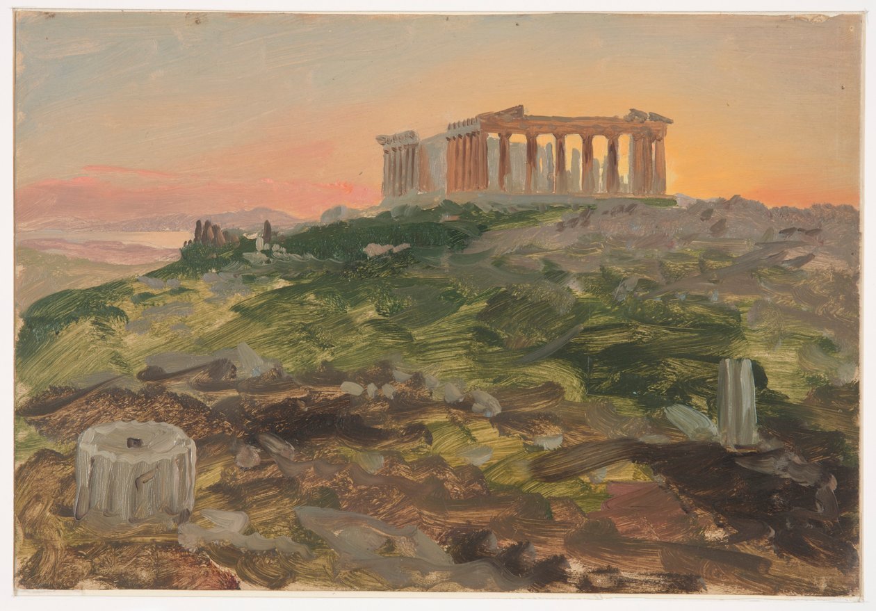 Das Parthenon von Südosten von Frederic Edwin Church