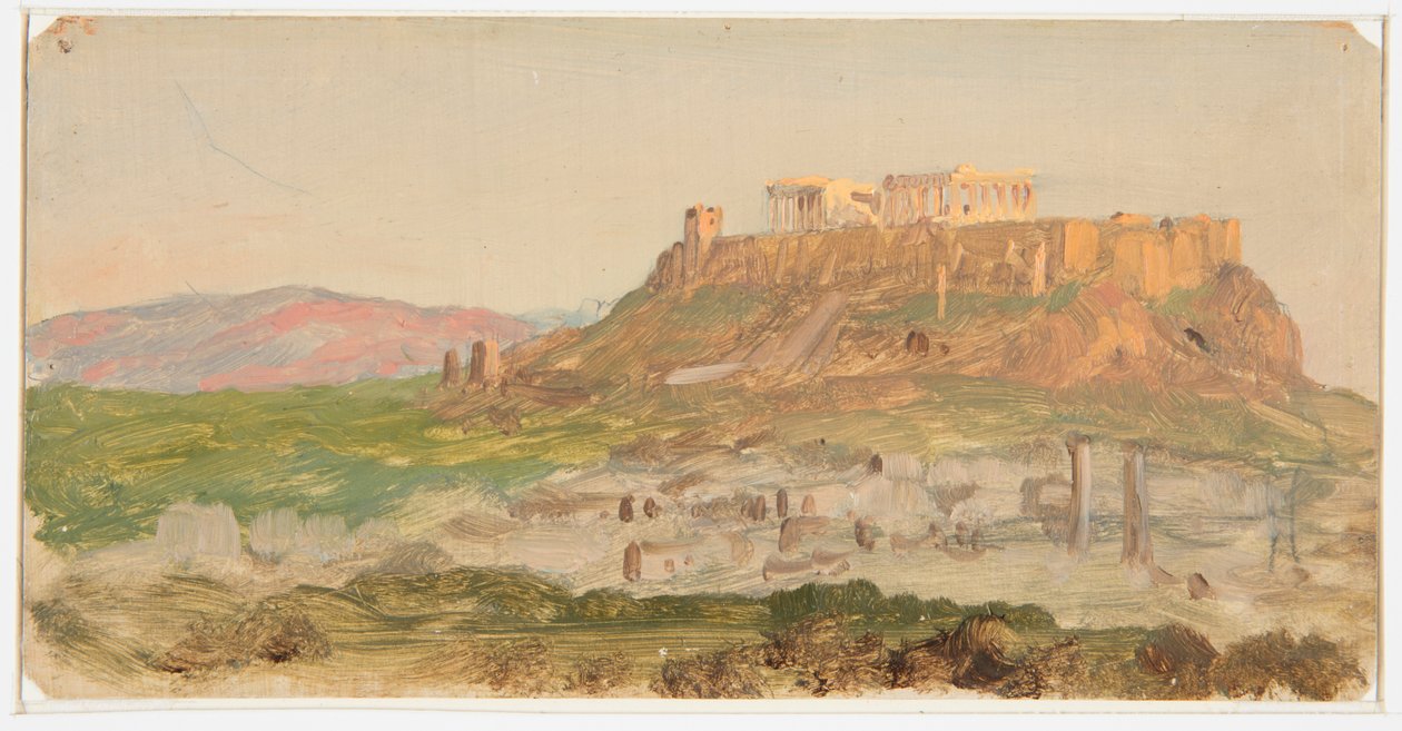 Blick auf die Akropolis, Sonnenaufgang von Frederic Edwin Church