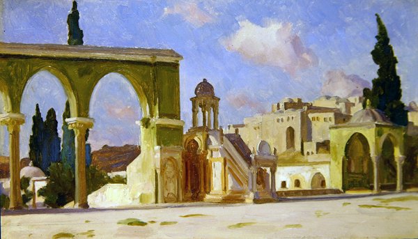 El Haram, Jerusalem von Frederic Leighton