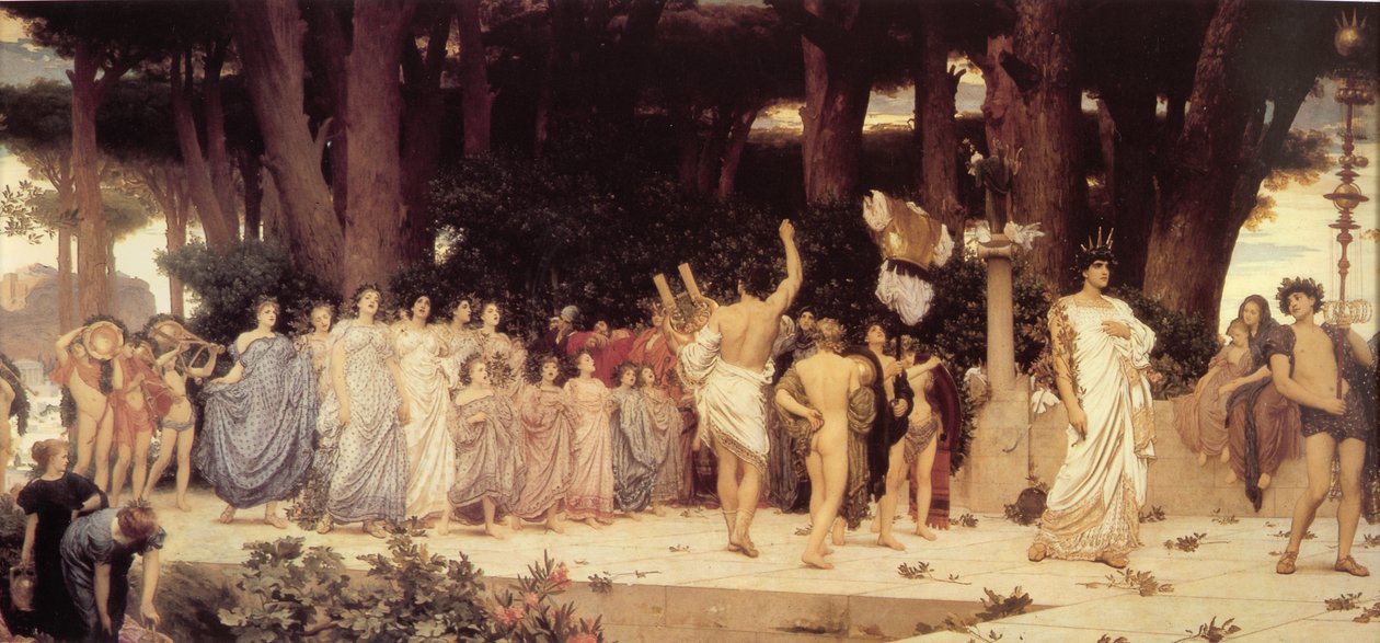 Die Daphnephoria von Frederic Leighton