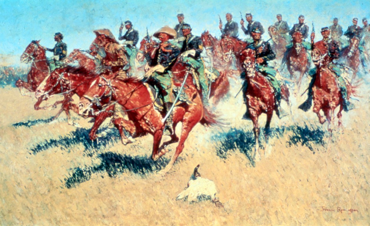 Auf den südlichen Ebenen, 1907 von Frederic Remington