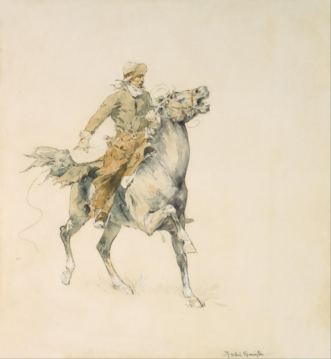 Der Cowboy von Frederic Remington