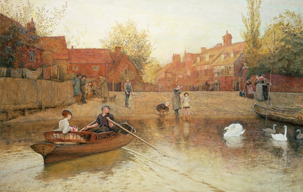 Marlow-Fähre von Frederick Walker