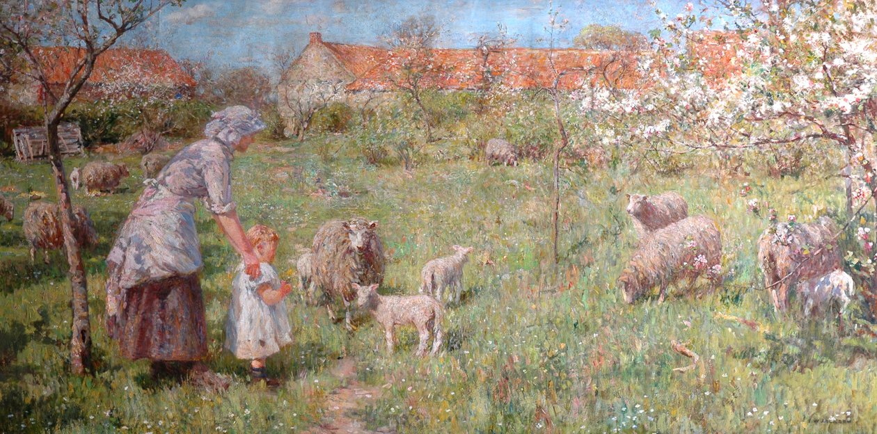 Im Frühling von Frederick William Jackson