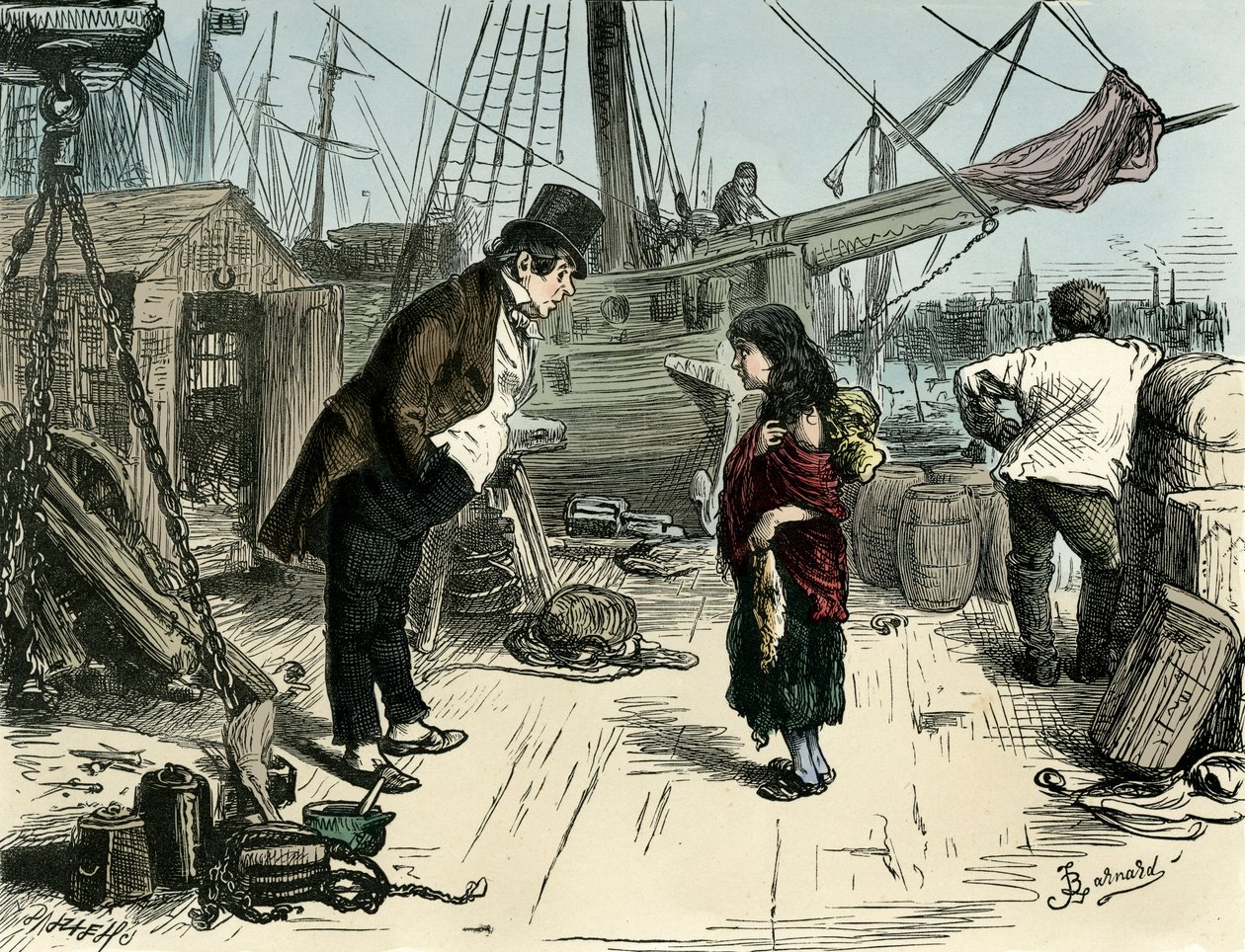 Dombey und Sohn von Charles Dickens von Frederick Barnard