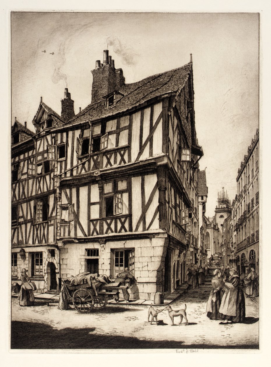 Haus in Nantes von Frederick G. Hall