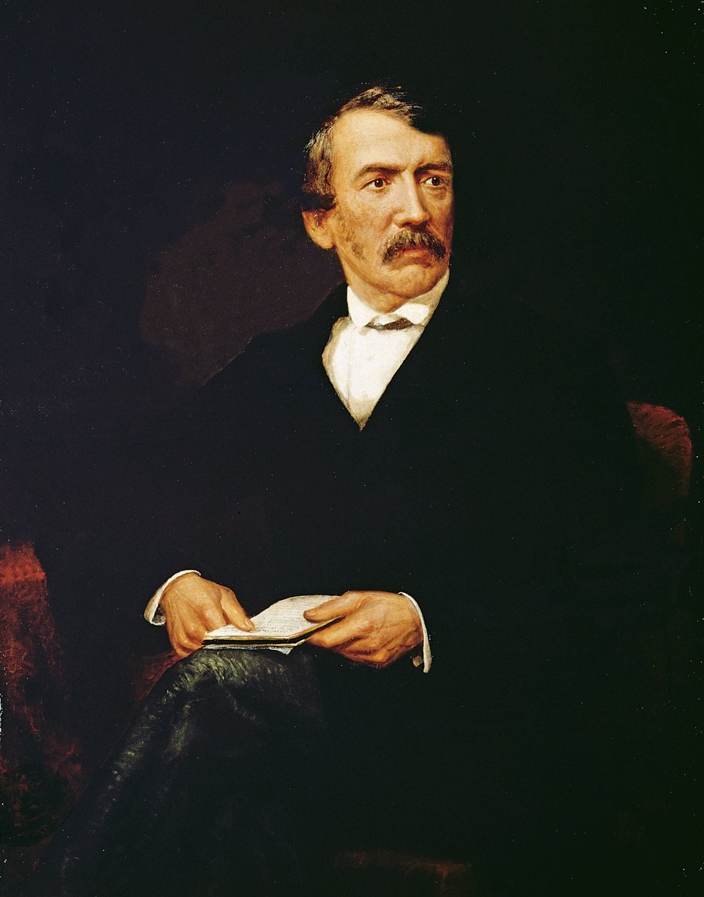 Porträt von Livingstone (1813-1873) von Frederick Havill