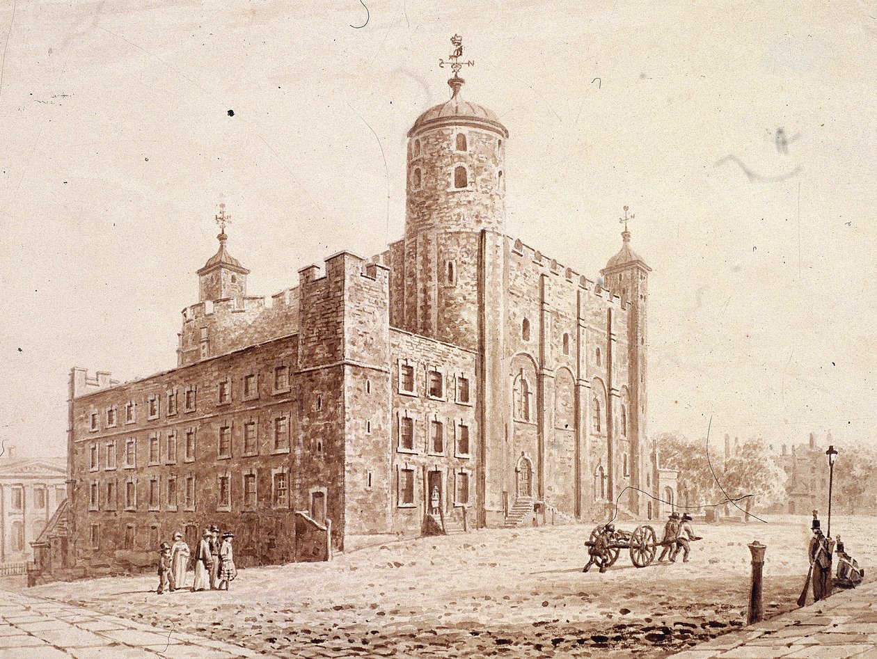 Tower of London, London, ca. 1820 von Frederick Nash