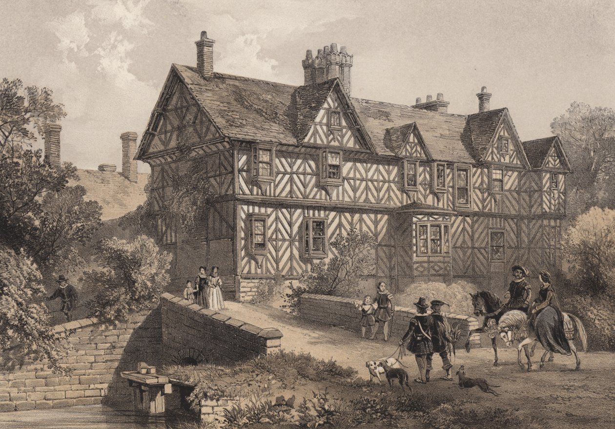 Pitchford Hall, Shropshire von Frederick William Hulme