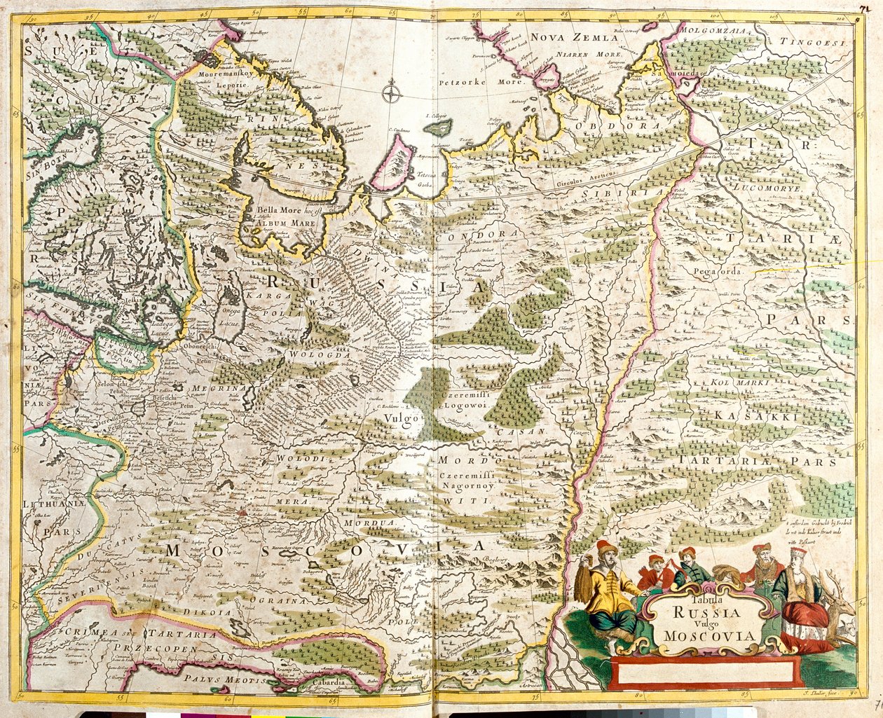 Russland von Frederick de Wit