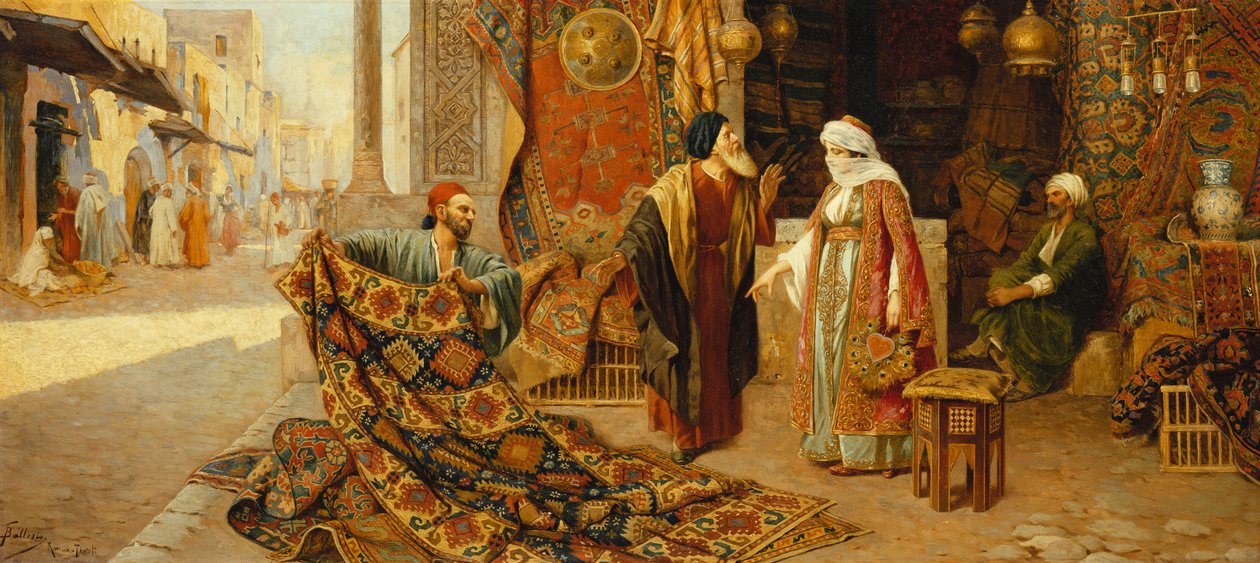 Der Teppichhändler von Frederico Ballesio