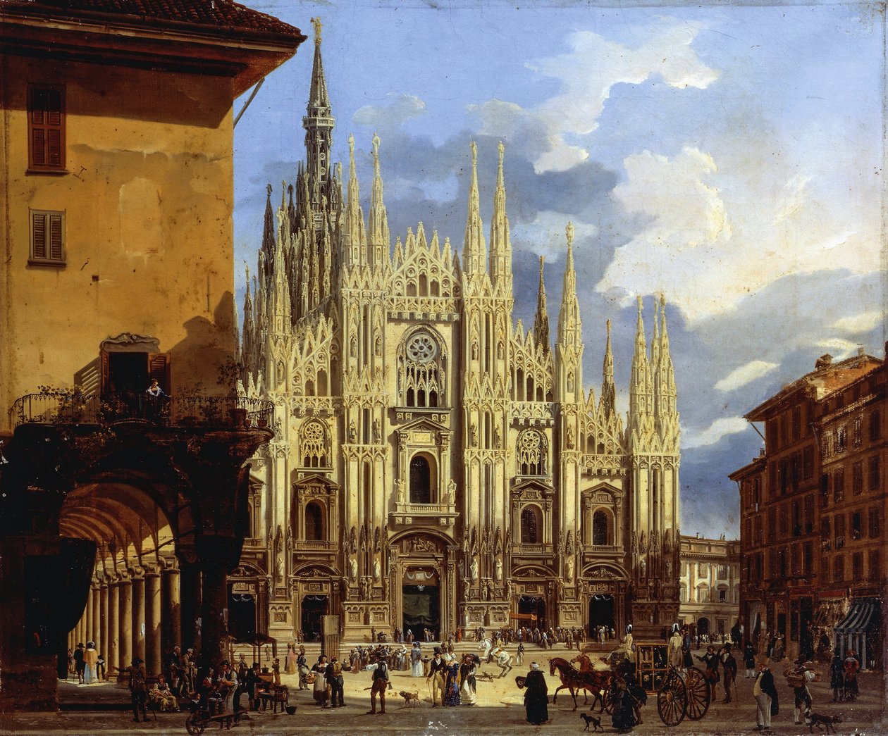 Mailand, Piazza del Duomo (Domplatz) von Frederico Moja