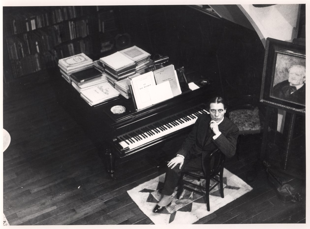 Alfred Cortot (1877-1962) von French Photographer