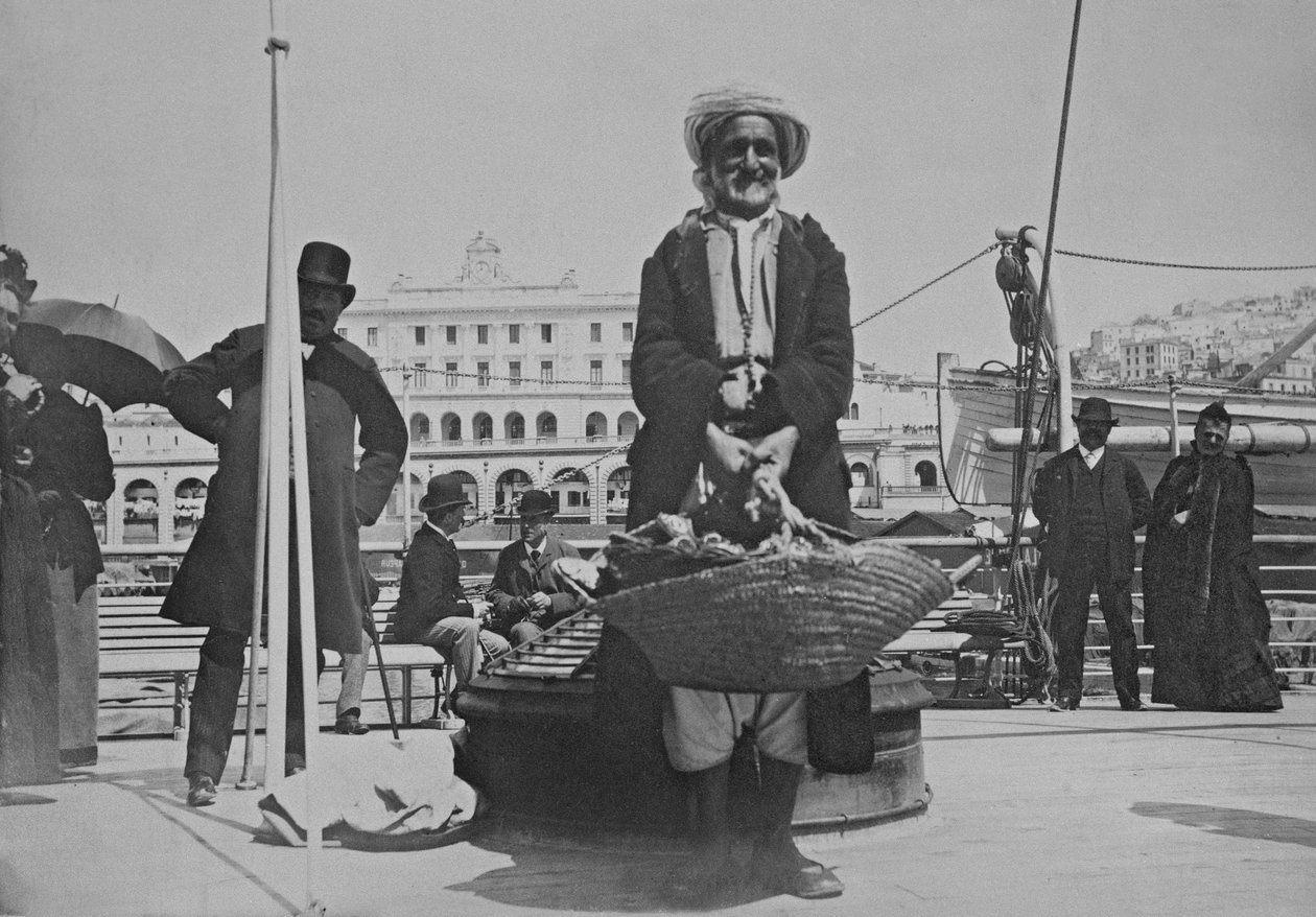Algier, spätes 19. Jahrhundert von French Photographer