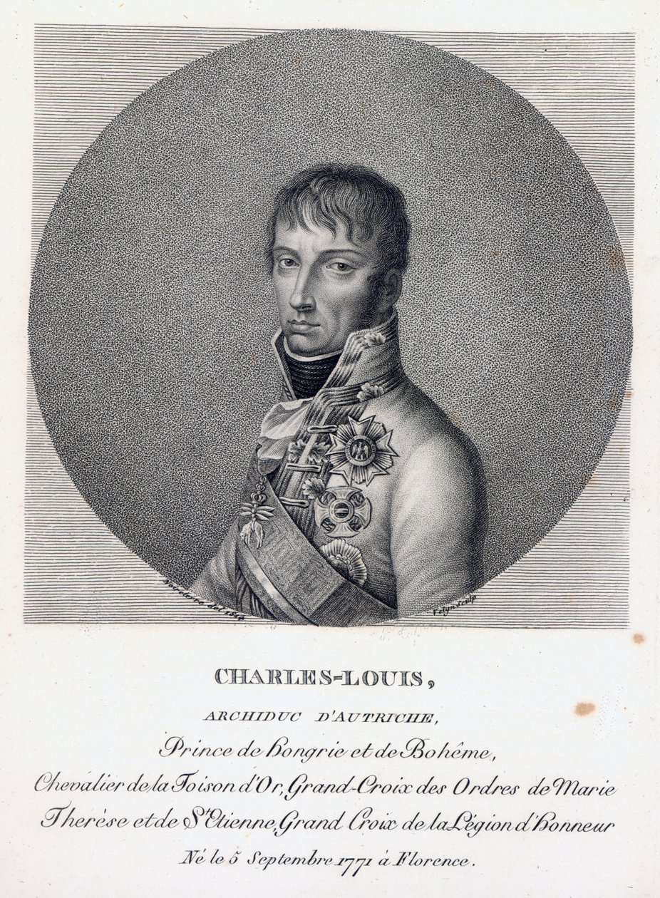Erzherzog Karl von Österreich, Herzog von Teschen, um 1814 von French School