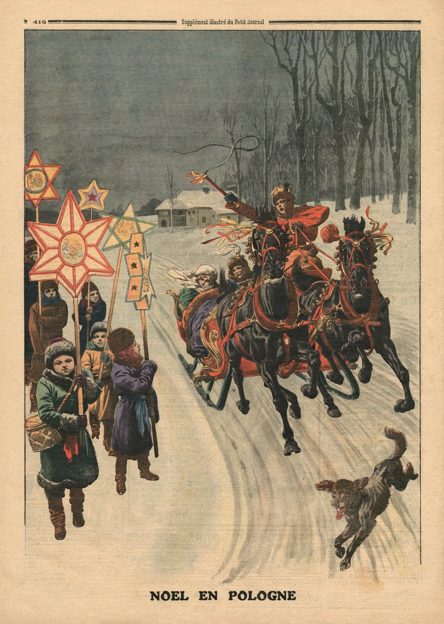 Weihnachten in Polen, Illustration aus 