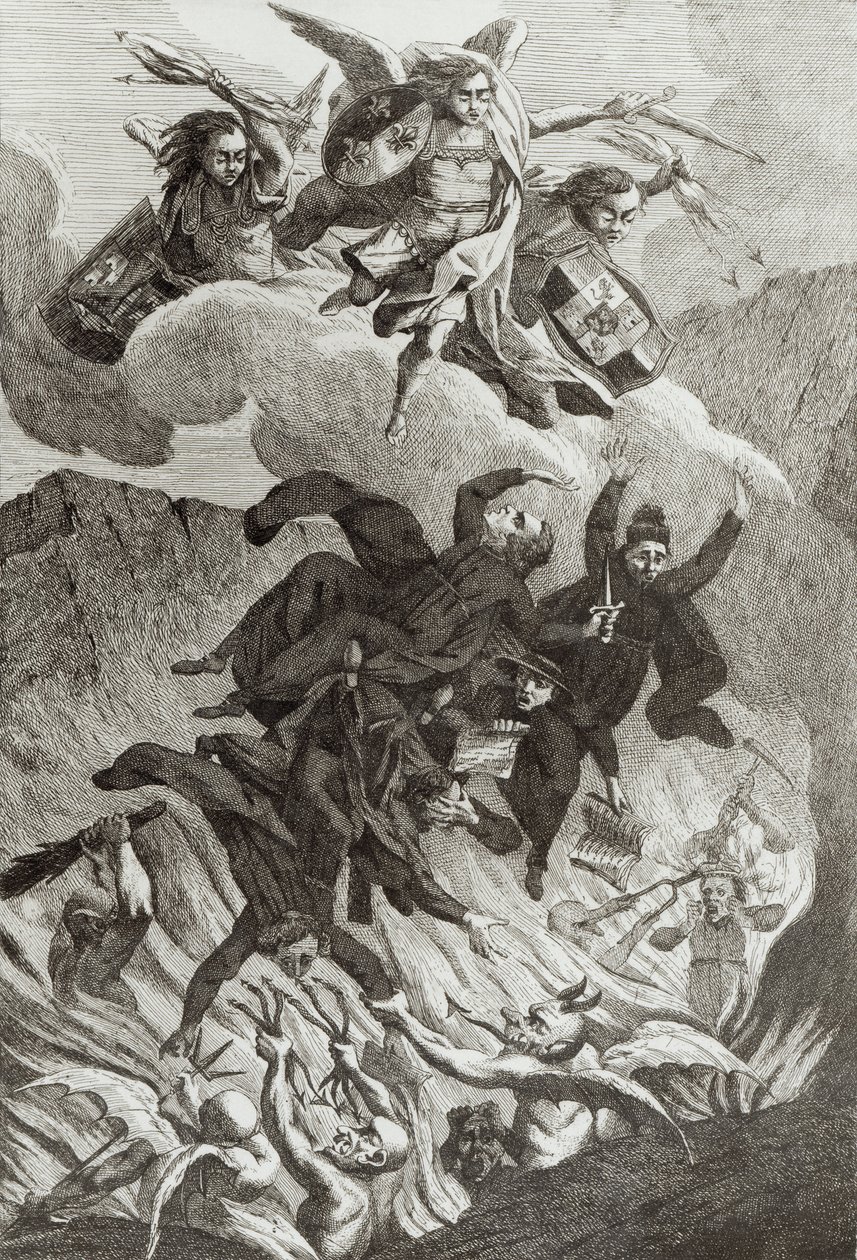 Verurteilung der Jesuiten, 6. August 1762 von French School