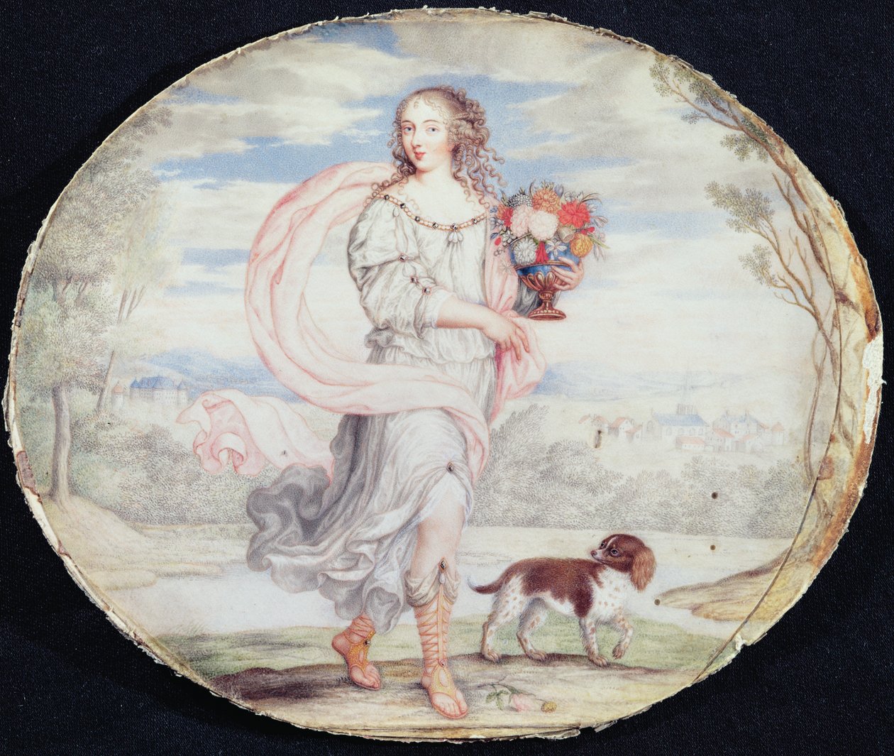 Françoise Louis de la Baume le Blanc (1644-1710) Mademoiselle de la Vallière von French School