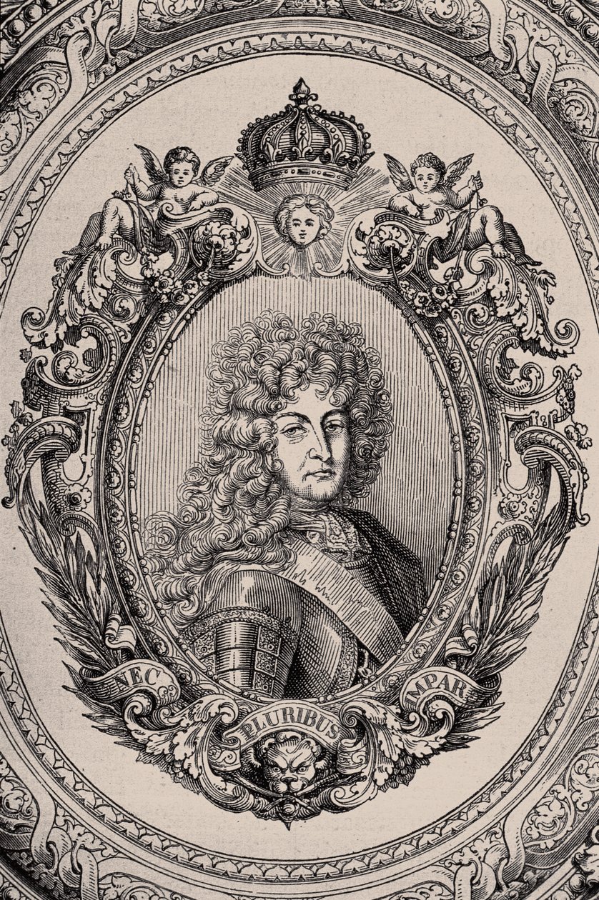 Ludwig XV. von Frankreich von French School