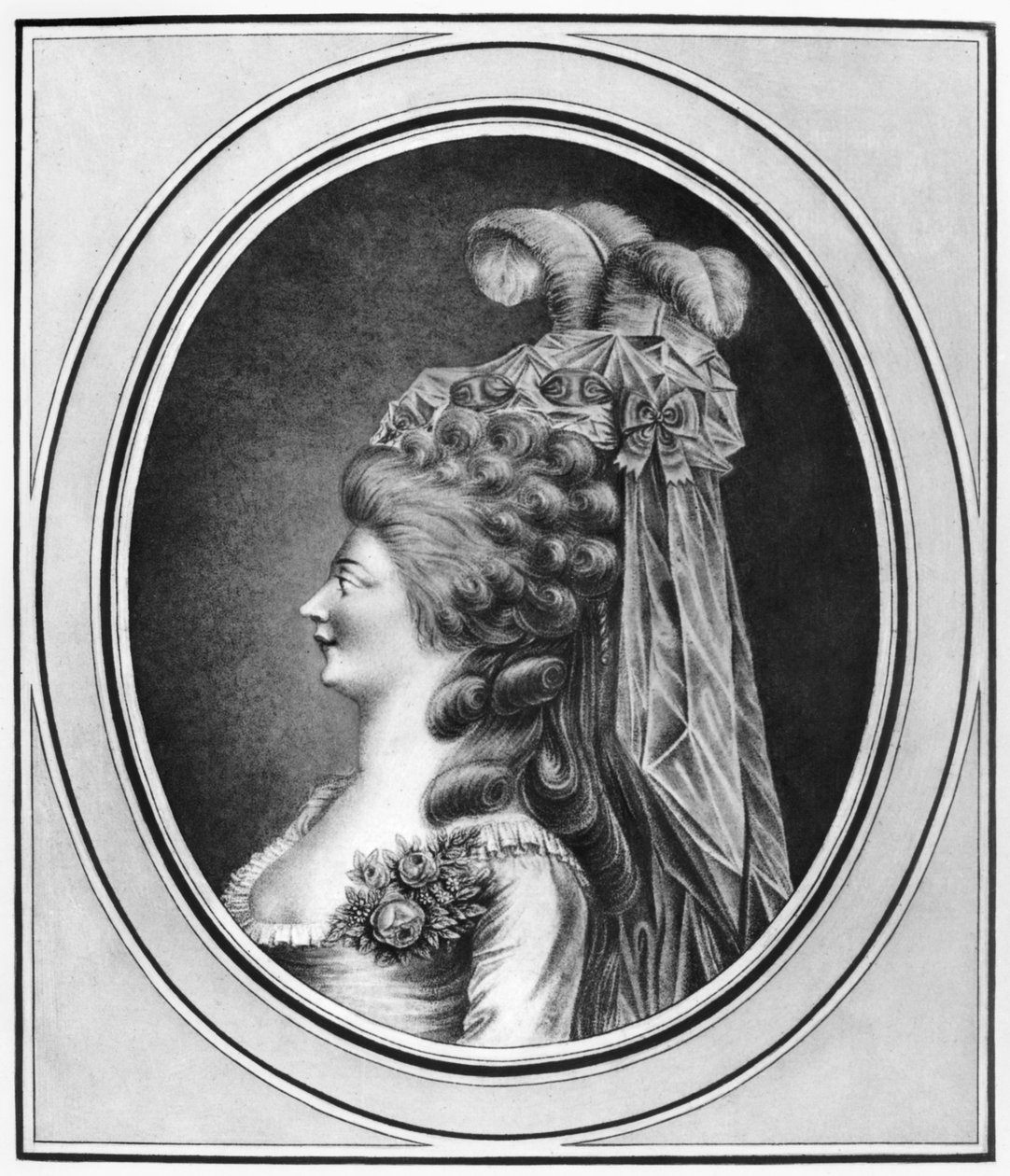 Louise Contat de Parny (1760-1813) in der Rolle der Suzanne in 