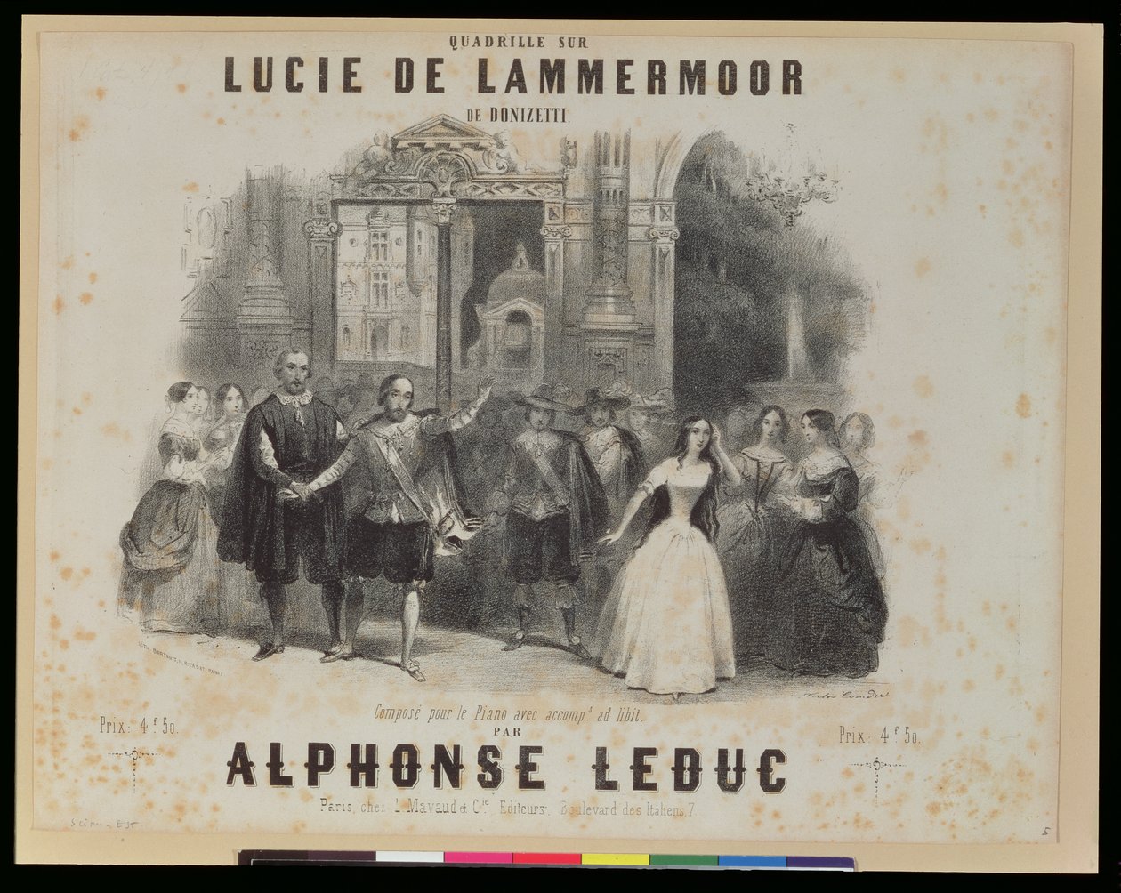 Lucia di Lammermoor von French School