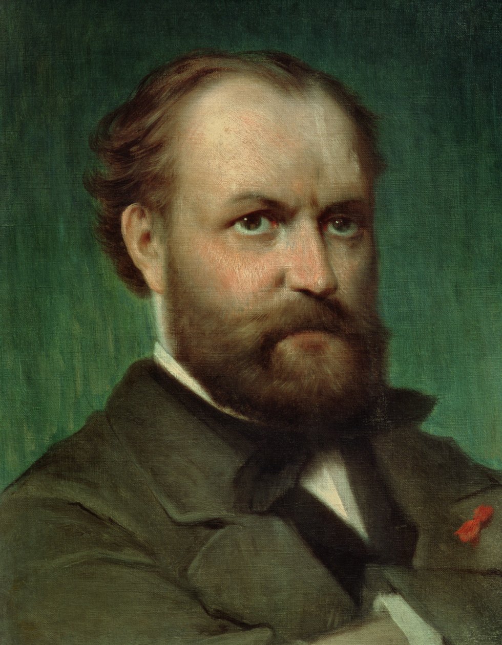 Porträt von Charles Gounod (1818-93) von French School