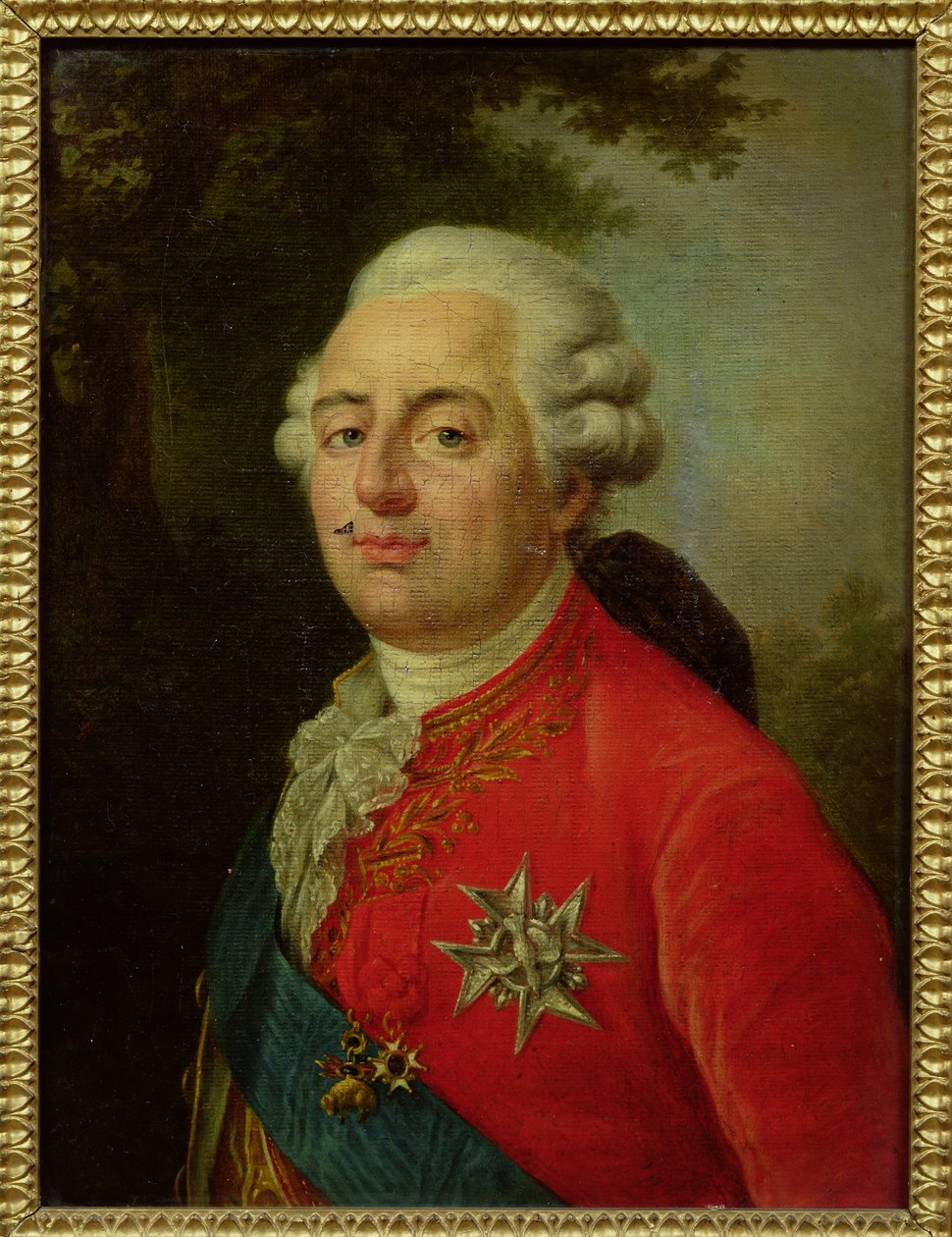 Porträt von Ludwig XVI. (1754-93) König von Frankreich von French School