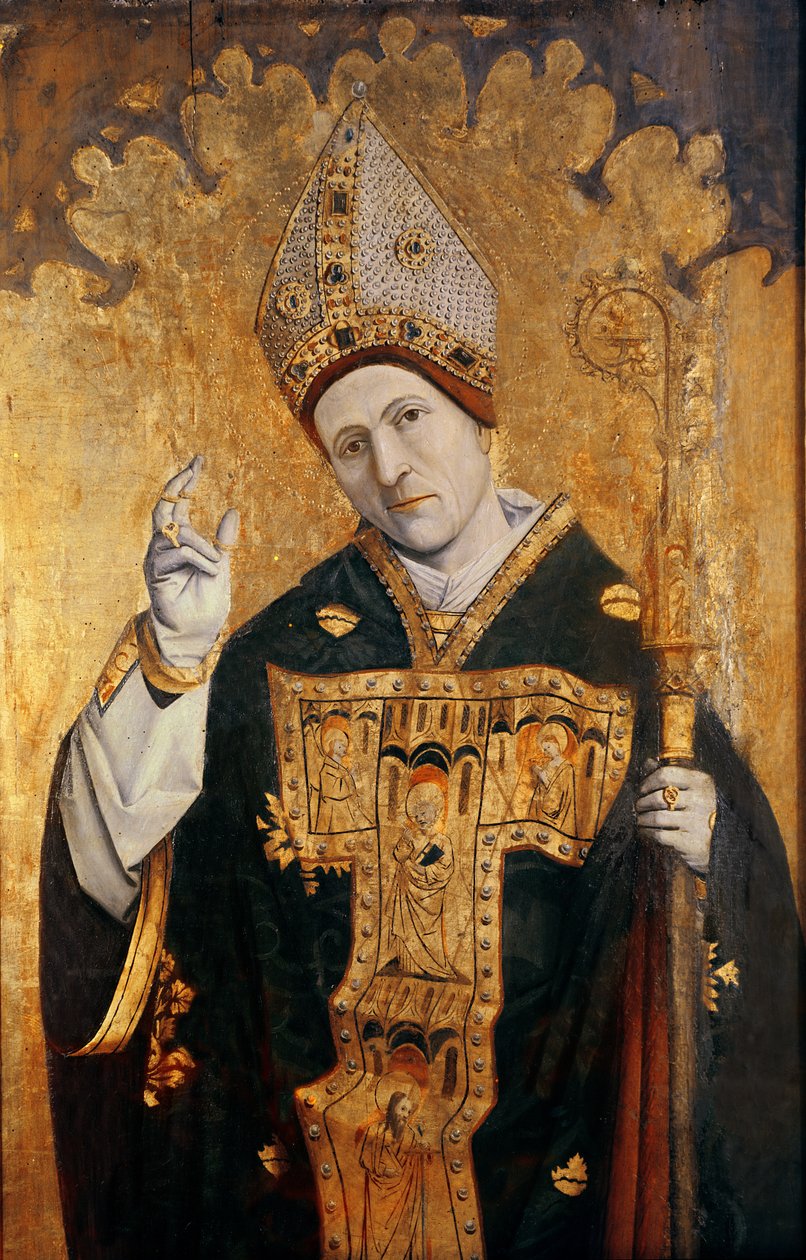 Heiliger Siffredus von Carpentras, provenzalische Schule, ca. 1460-70 von French School