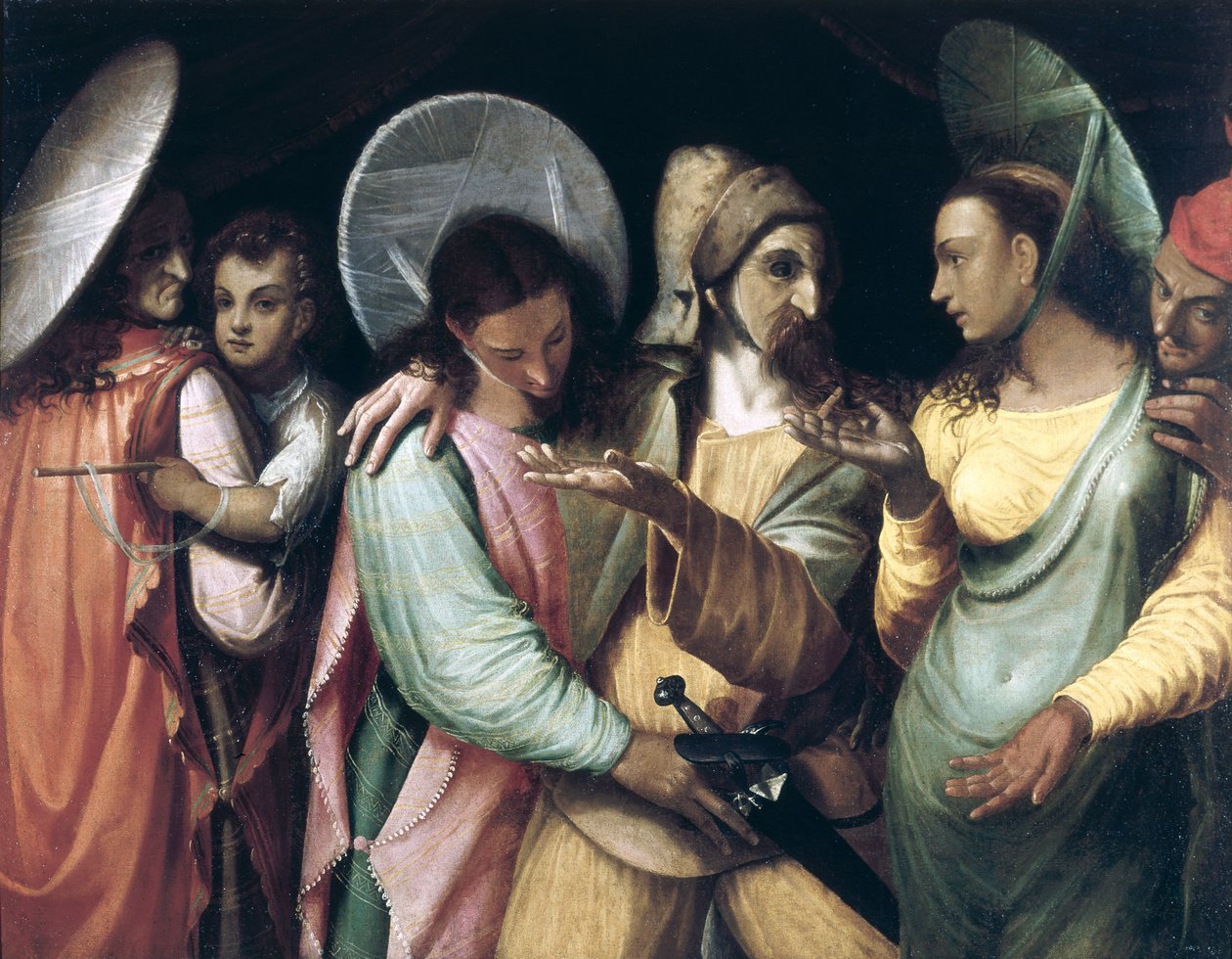 Szene aus der Commedia dell