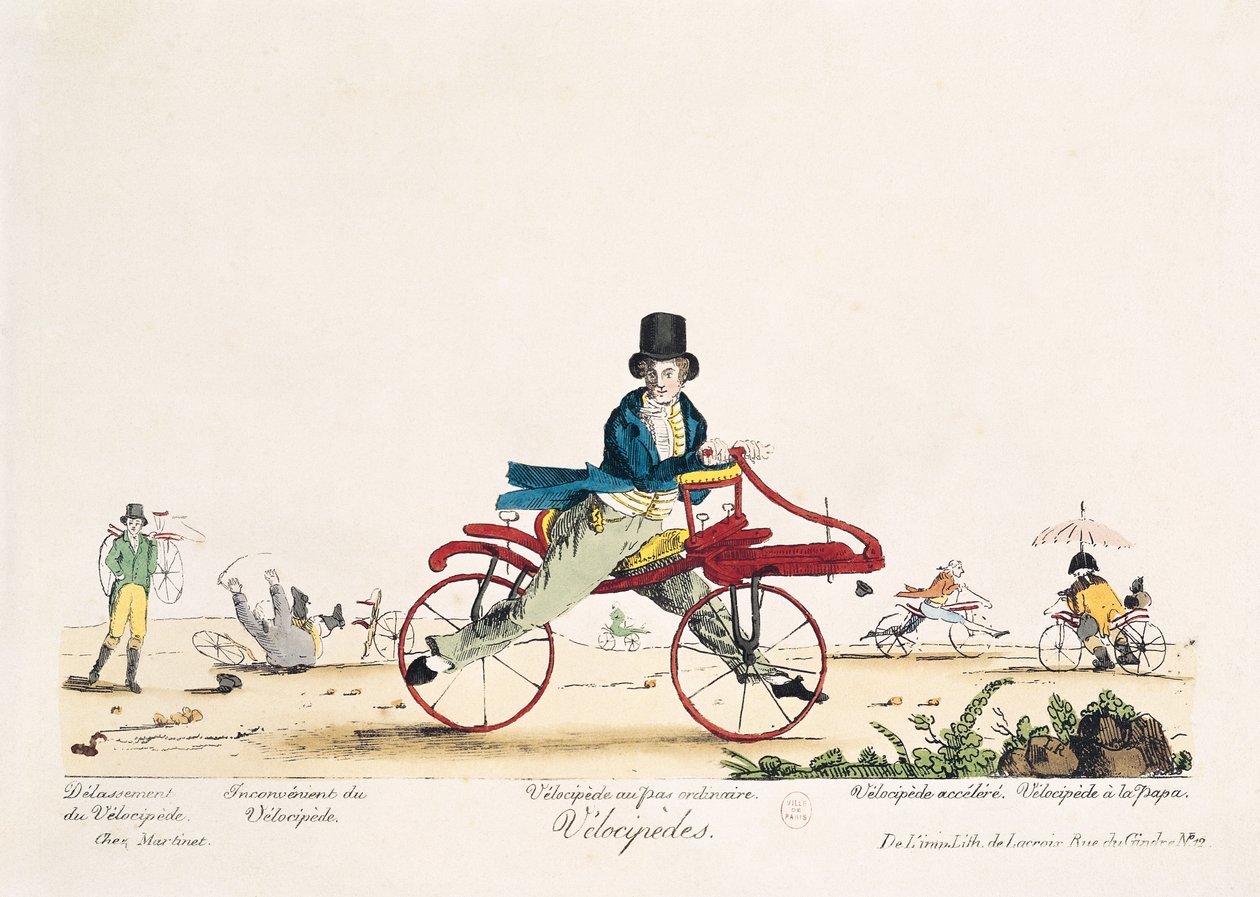 Velocipedes von French School