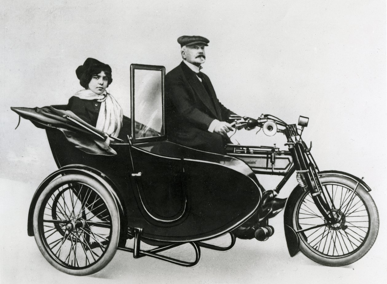 Jouve & Co. Beiwagen, 1914 von French Photographer