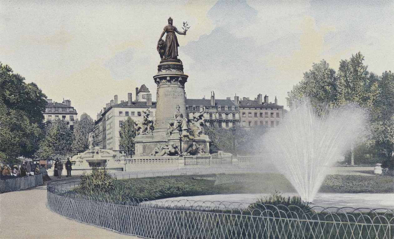 Lyon, Place Carnot von French Photographer