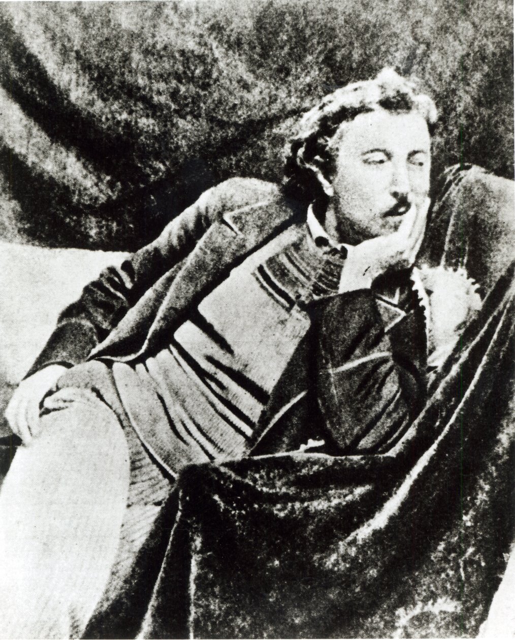 Paul Gauguin (1848-1903) (s/w Foto) von French Photographer