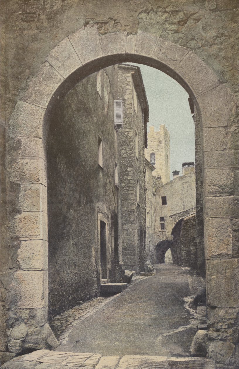 Vence, Stadttor von French Photographer