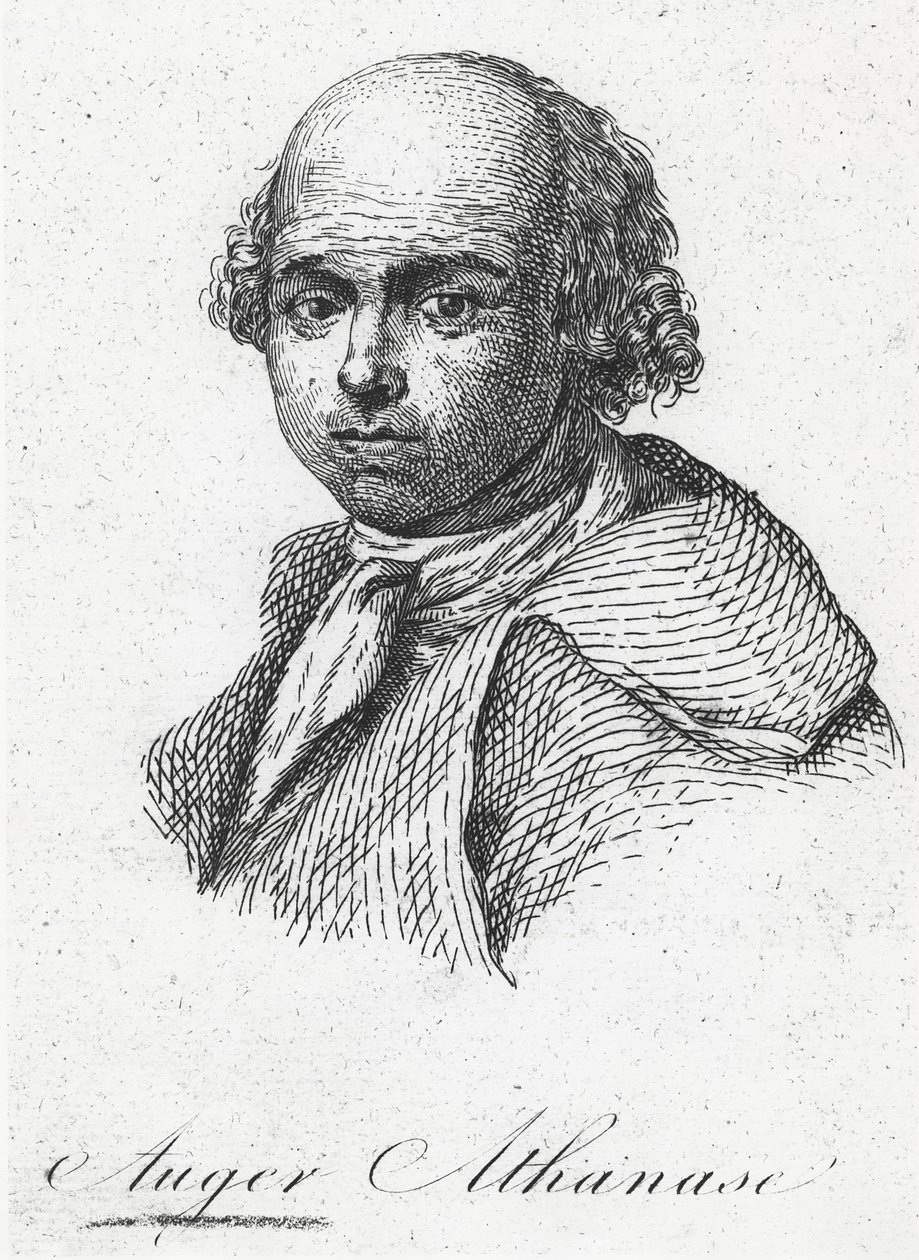 Athanase Auger (Stich) von French School