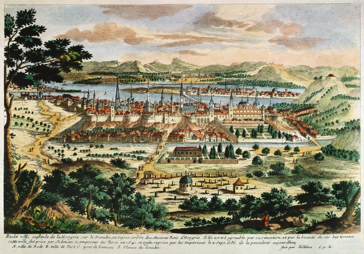 Budapest während der türkischen Besatzung von French School