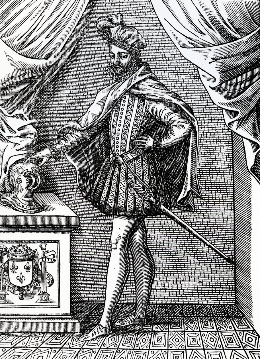 Karl IX. (1550-74), König von Frankreich, 1573 von French School