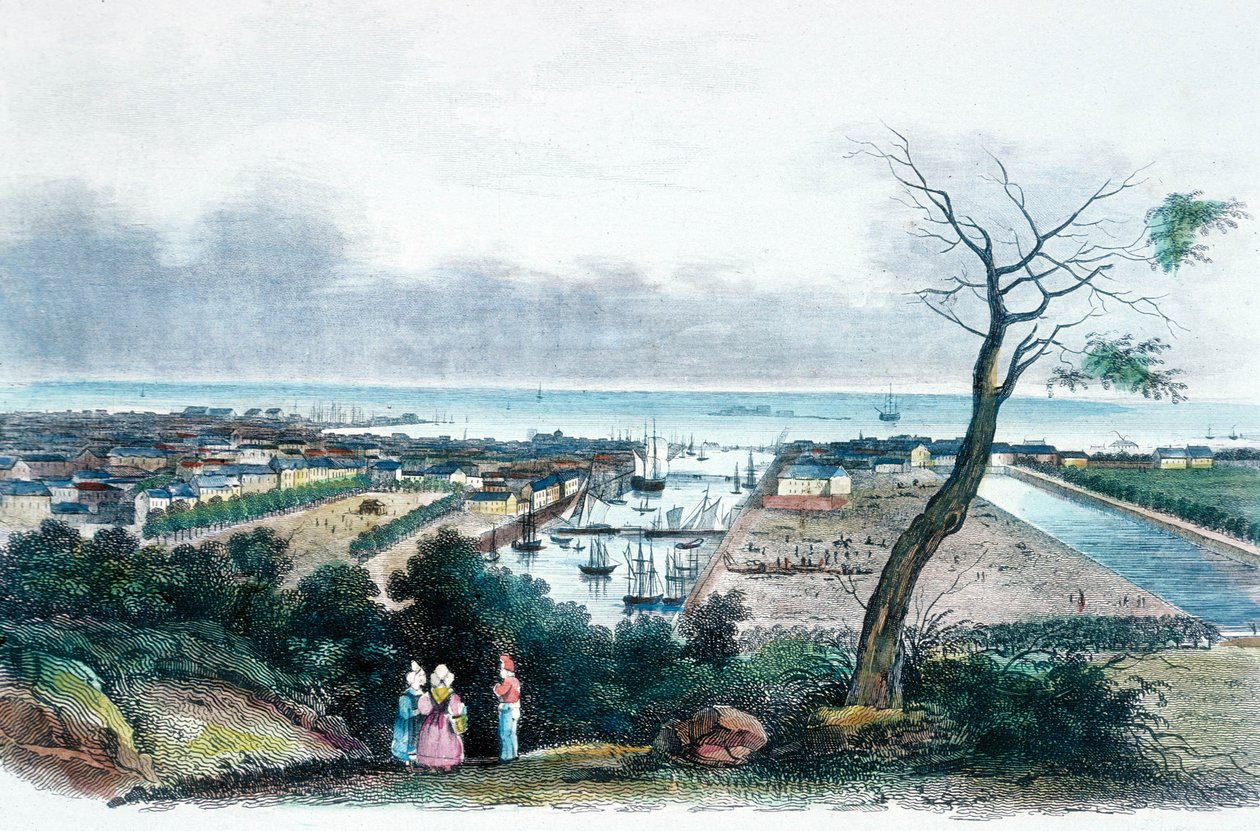 Cherbourg, Normandie von French School