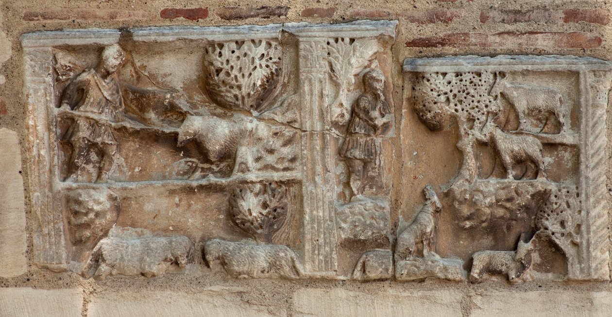 Detail, Port des Comtes von French School