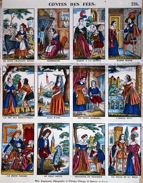 Märchengeschichten, ca. 1840 von French School