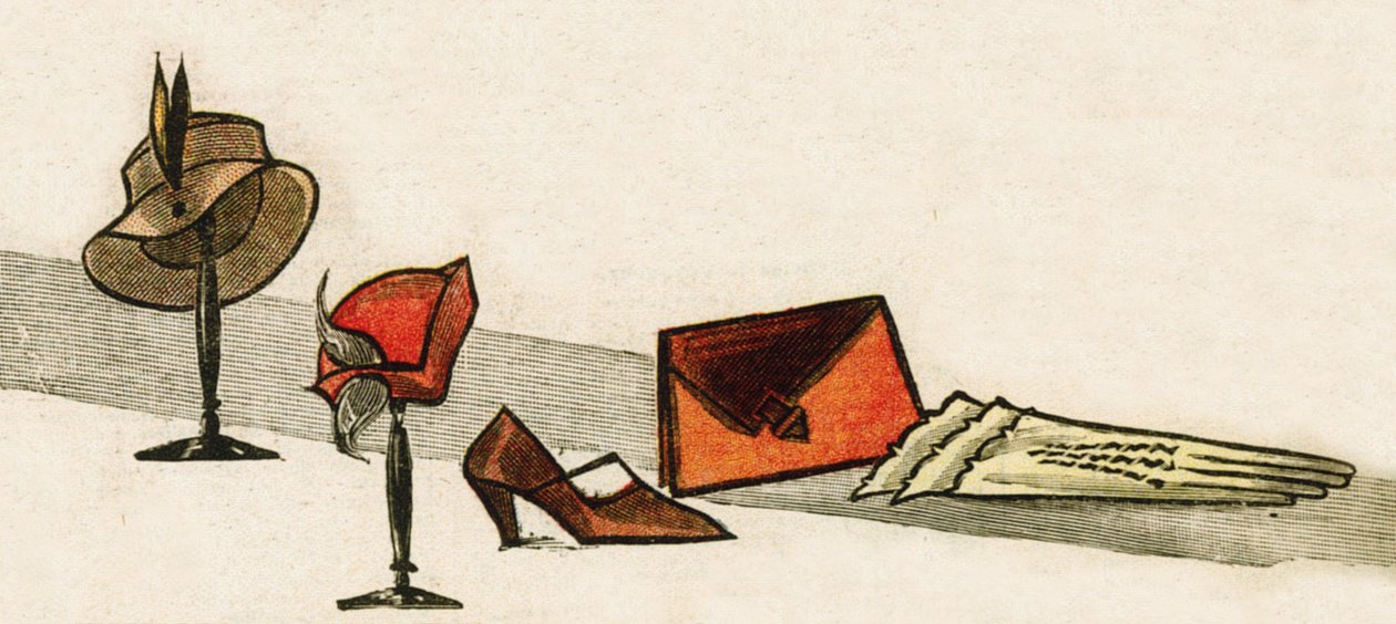 Französische Damenmode von French School